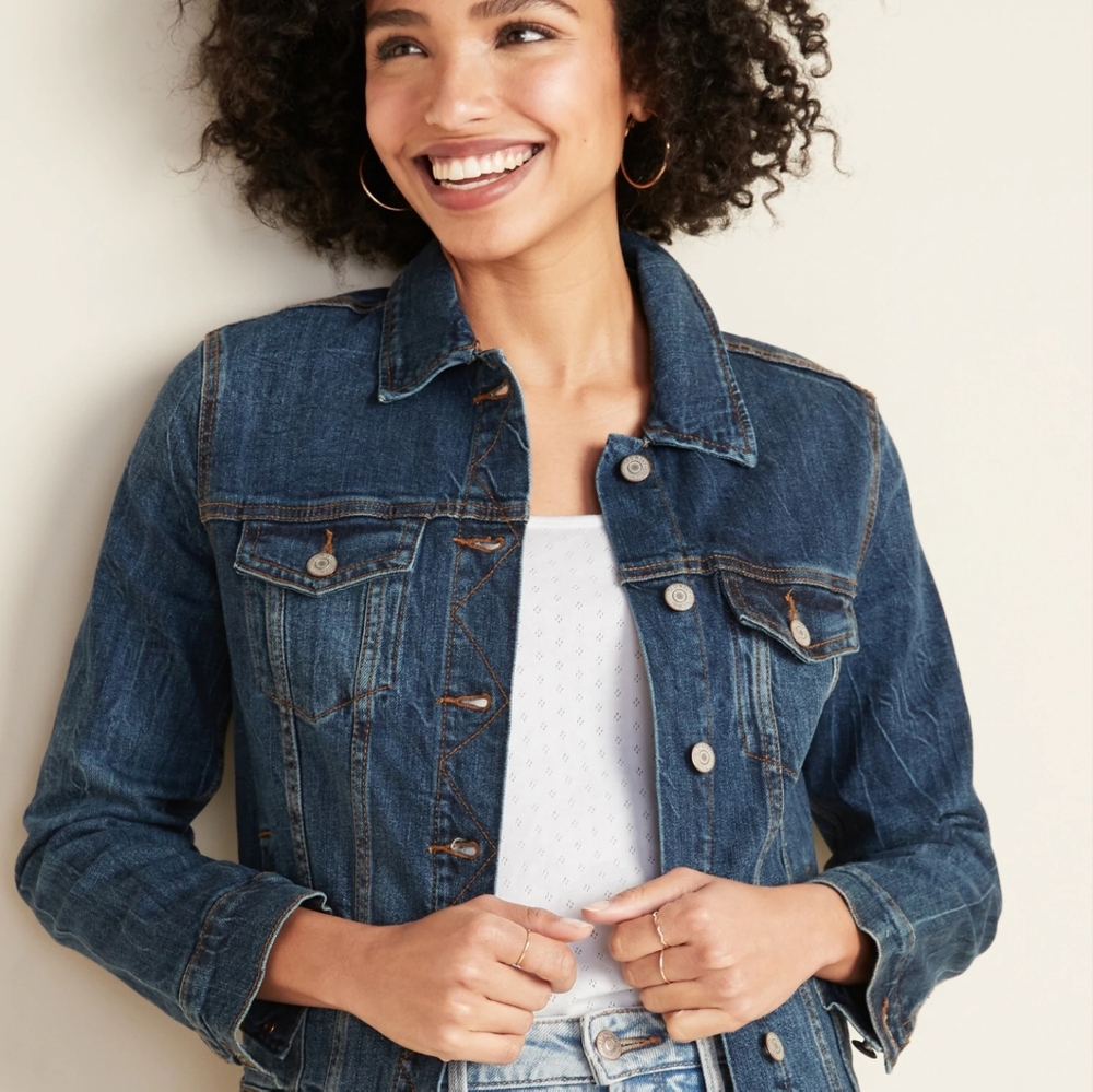 Old Navy Denim Jacket 6 button